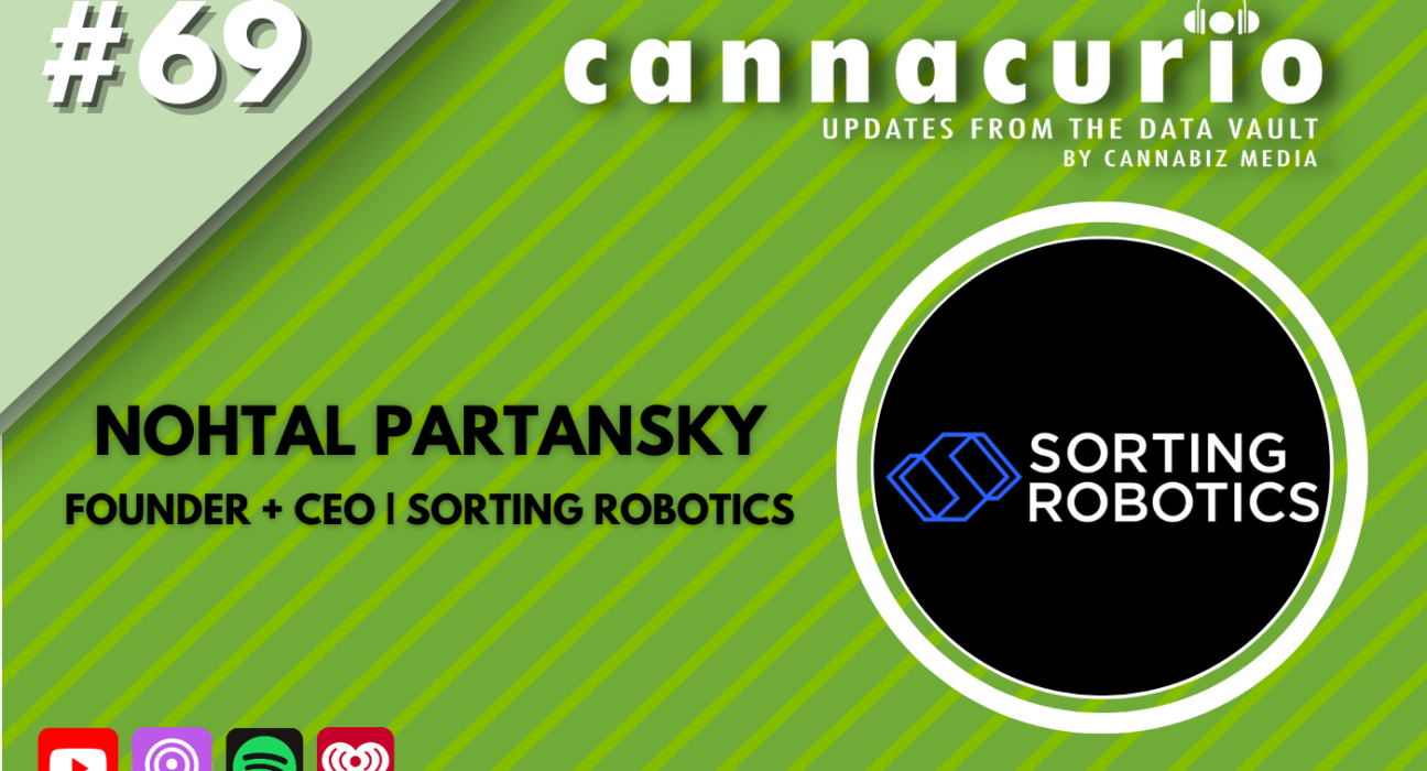Cannacurio Podcast Episode 69 with Nohtal Partansky of Sorting Robotics