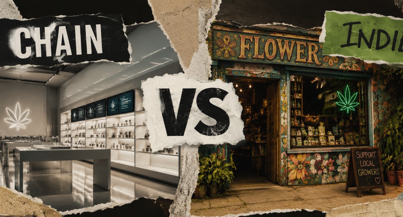 Chain vs. Indy: Which Dispensaries Do People Prefer?