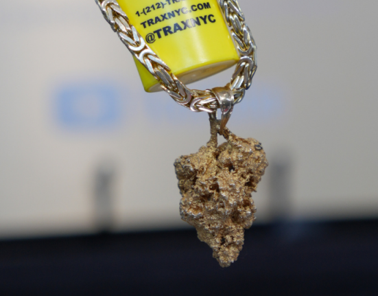 TraxNYC Cast a Real Cannabis Nug in Solid Gold. The Flower Vanished. The Shape Didn't.