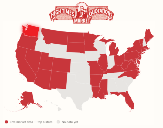 Weed Prices by State 2026: What an Eighth Costs and Why